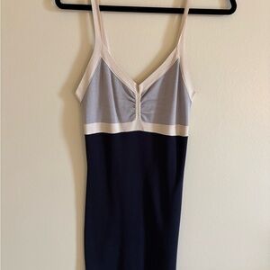 BCBGMaxazria Two-Tone Dress bodycon